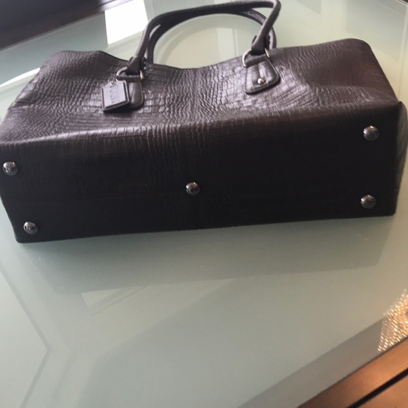 Poon Italian bag color brown leather - Picture 3 of 9